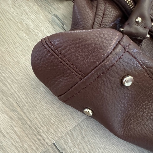 Kate Spade | brown leather satchel with flap - Picture 3 of 9